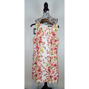 Polo RALPH LAUREN Womens Orange Spring Floral DRESS 10R Sleeveless